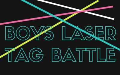 Boys Laser Tag Battle