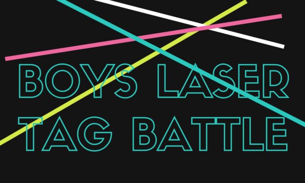 Boys Laser Tag Battle