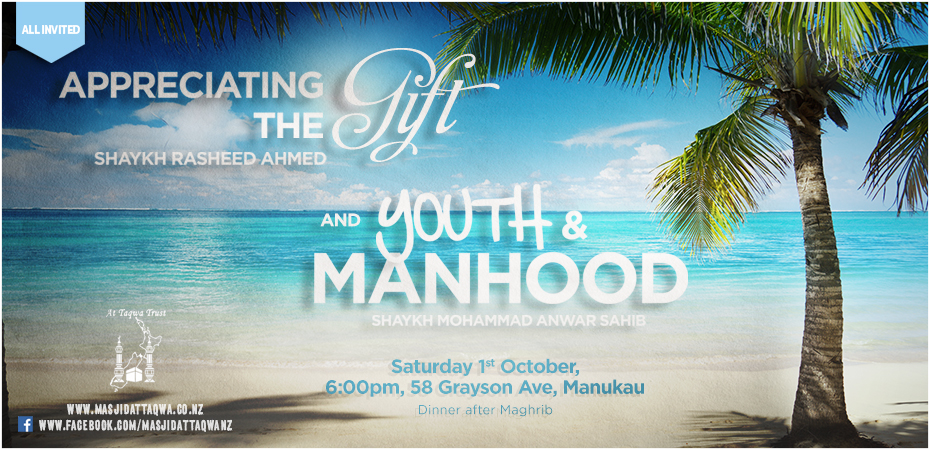 Youth and Manhood: October Monthly Islamic Programme