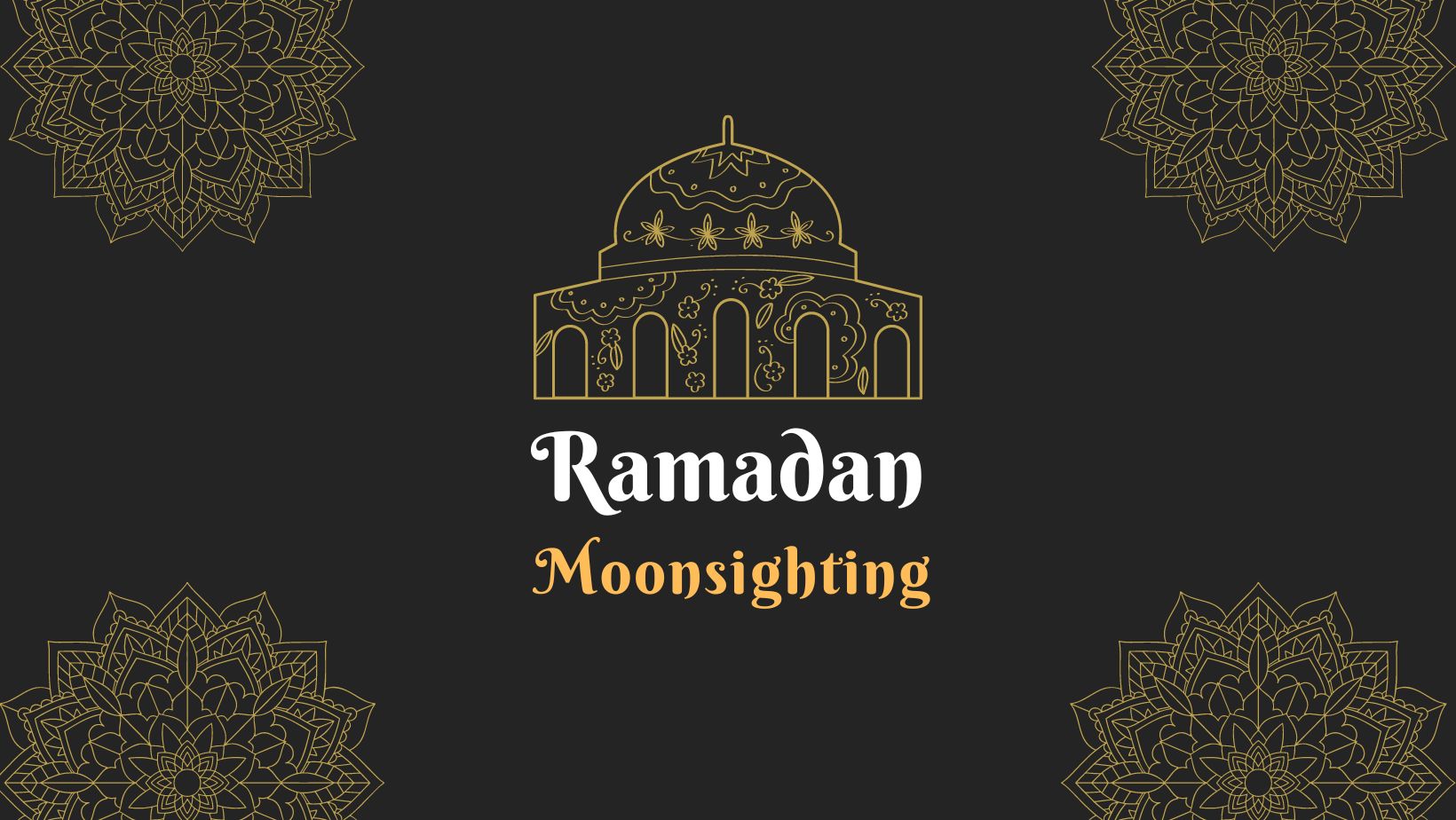 Ramadhaan Moonsighting