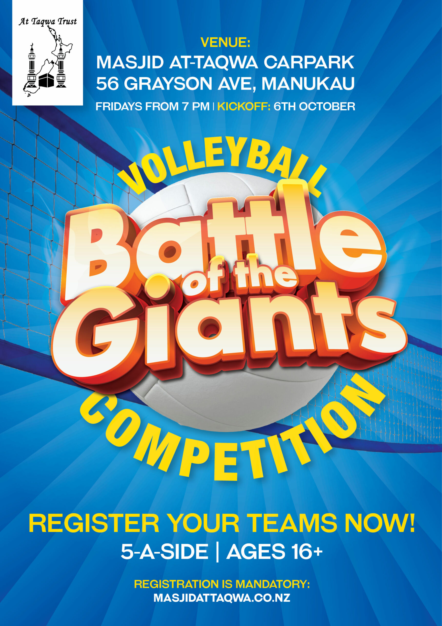 battle-of-the-giants-volleyball-competition-men-poster