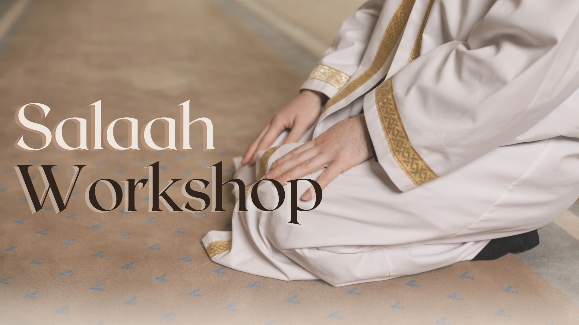 Wudoo' and Salaah workshop for ladies