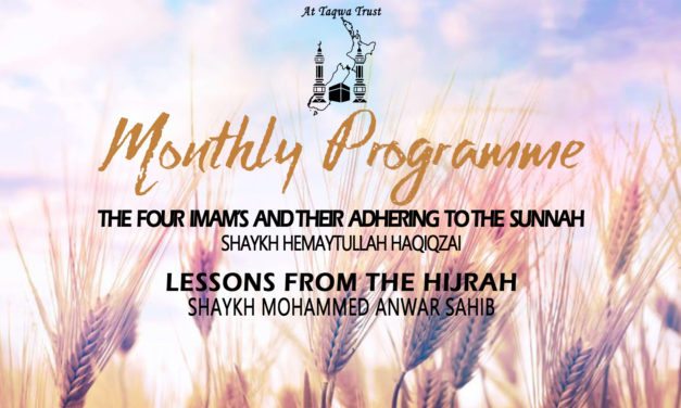 The Four Imams and their Adherence to the Sunnah | Lessons from the Hijrah