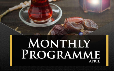 April Monthly Islamic Programme