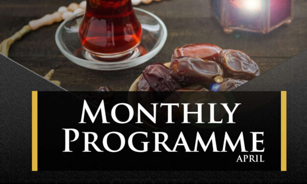 April Monthly Islamic Programme