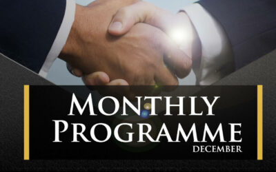 December Monthly Programme: Mix and Mingle