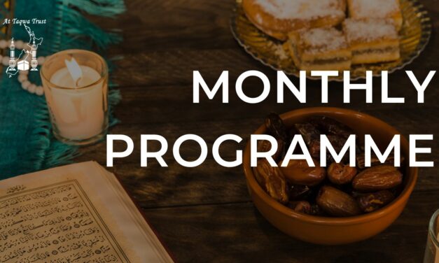 March Monthly Programme