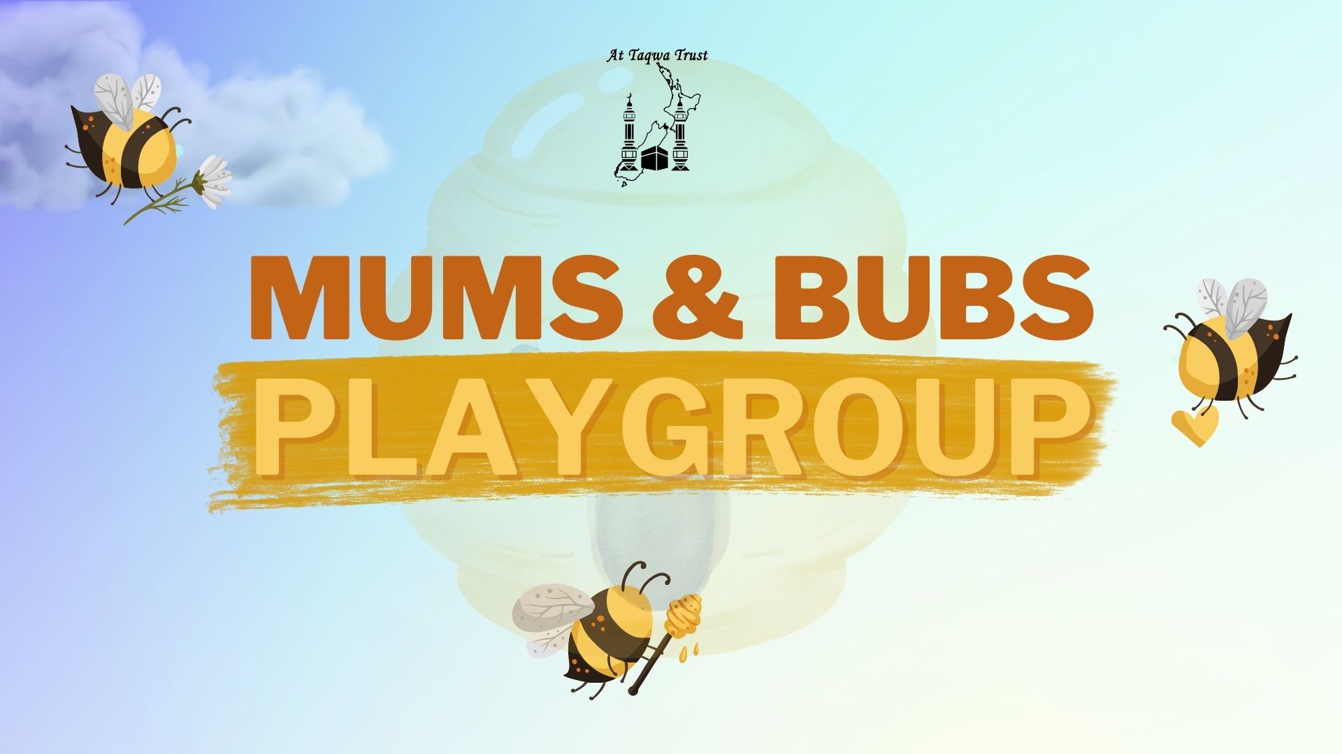 Mums and Bubs Playgroup Poster