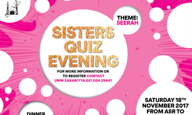 Sisters’ Quiz Evening